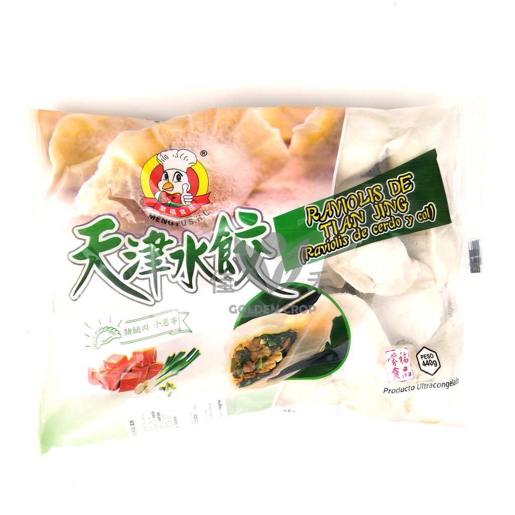 MF Pork and Cabbage Dumplings 400g | 蒙福 天津水饺 400g