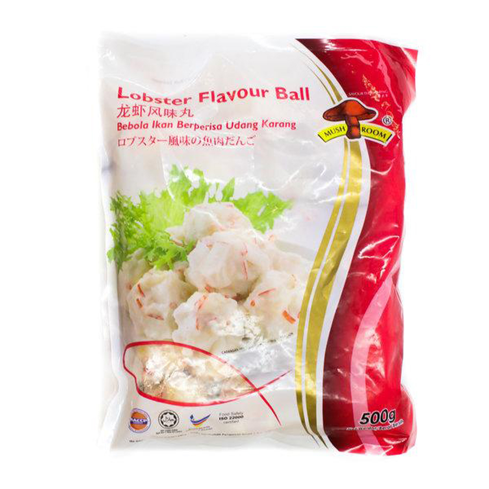 Mushroom Flavoured Lobster Ball 500g | 香菇牌龙虾风味丸 500g