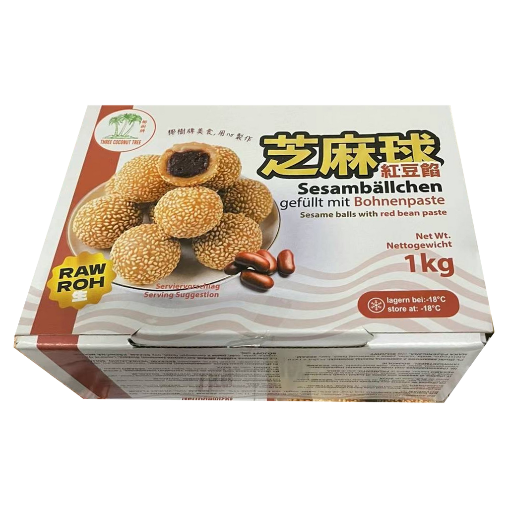 Sesame Balls Red Bean 1kg | 芝麻球 红豆馅 1kg