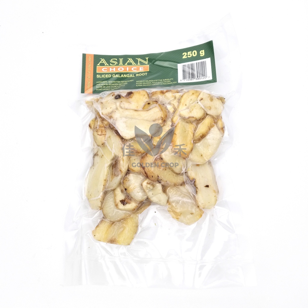 Asian Choice Galanga Root Sliced 250g | 冰冻南姜片 250g