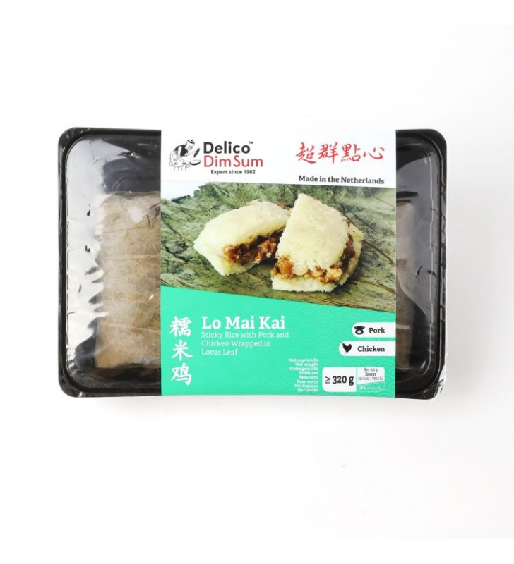 DELICO LO MAI KAI 2 PCS 320g | 超群 糯米鸡 320g