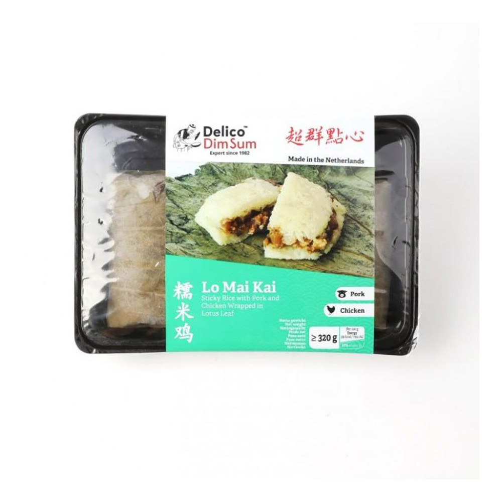 DELICO LO MAI KAI 2 PCS 320g | 超群 糯米鸡 320g