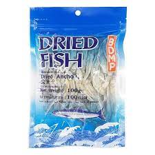 BDMP Salted Dried Anchovy 100g | BDMP 盐渍干凤尾鱼100克