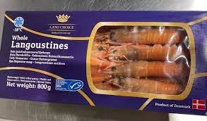 PLANETS PRIDE Whole Langoustines Prawn 8/12 1kg /Unit | PP 8/12 鳌虾 1kg/Unit