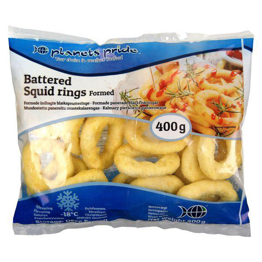 Planets Pride Battered Seafood Rings (Fish and Squid) 2kg | PP 海鲜圈 2kg