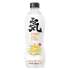 Chi Forest Sparkling Water Calamansi (Lime) Flavor 480ml | 元气森林 0卡0脂 柑橘味 苏打水 480ml 瓶装