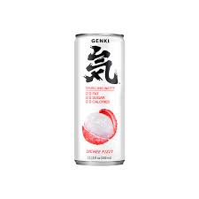 Chi Forest Sparkling Water Lychee Flavour 330ml | 元气森林 0卡0脂 荔枝味 苏打水 330ml 罐装