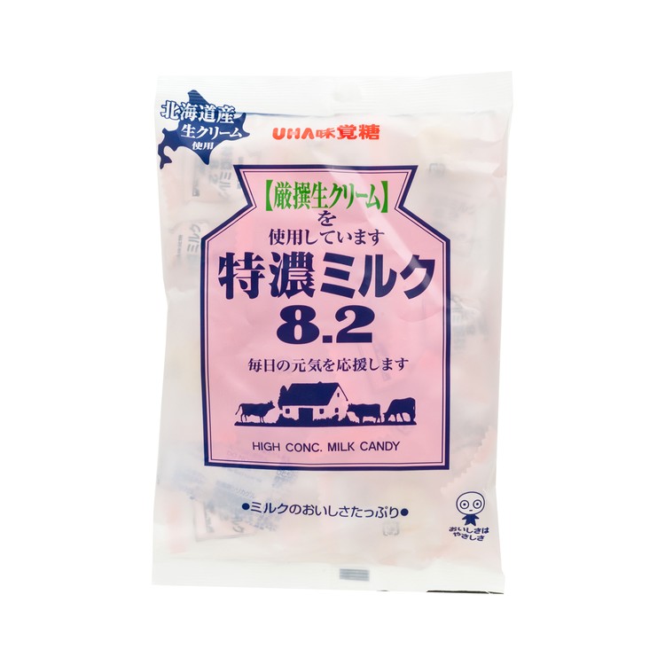 UHA Mikakuto Tokuno Candy Milk Flavor 88g | 悠哈味觉糖 特浓牛奶糖 88g