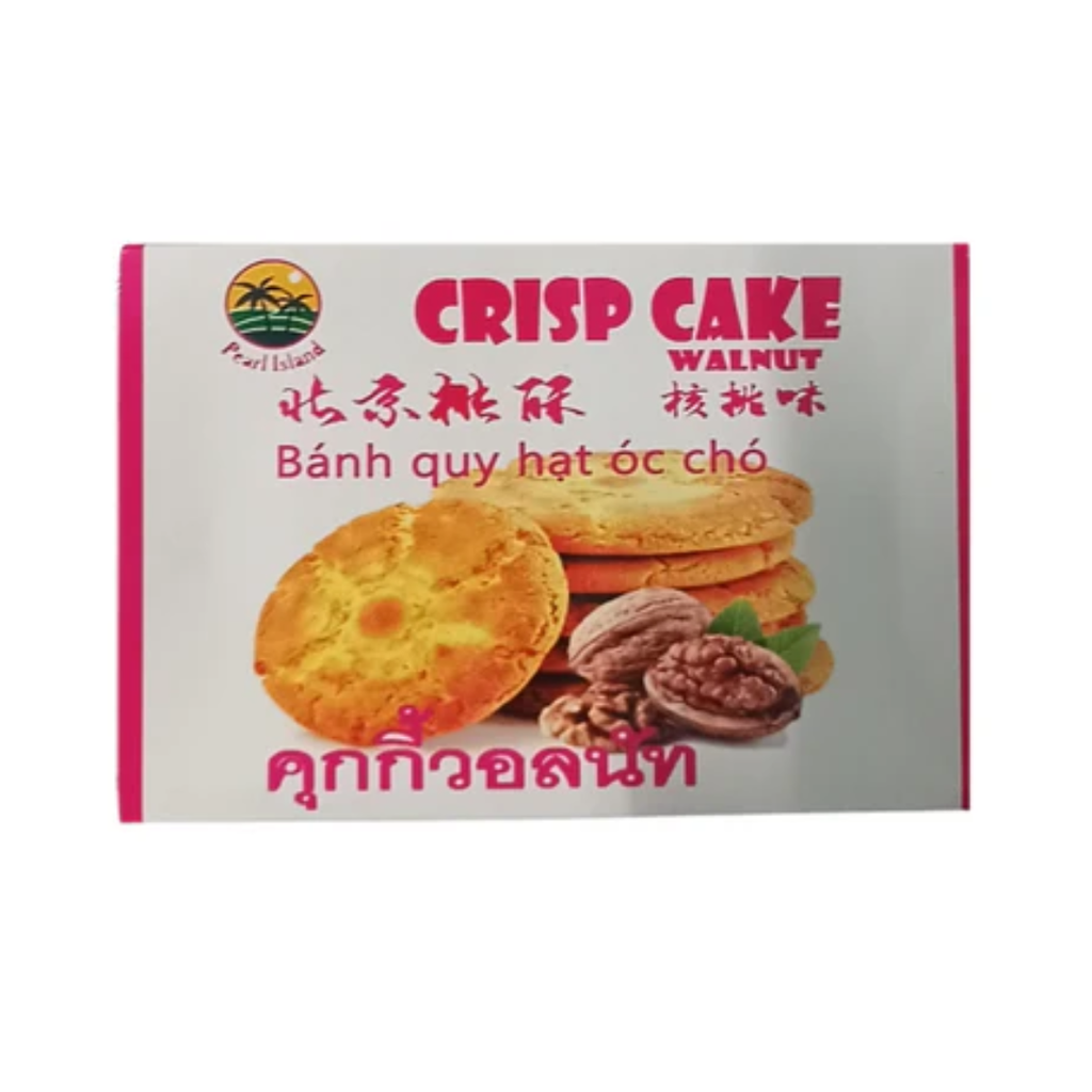 Pearl Island Walnut Cake Original Flavor 400g | Pearl Island 桃酥 原味 400g