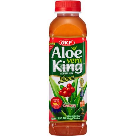 OKF Aloe Vera Drink Cranberry 500ml | OKF 蔓越莓饮料 500ml