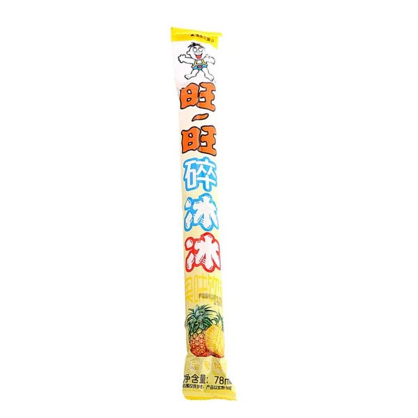 WANT WANT Ice Fruit Drink Pineapple Flavor 78ml | 旺旺 碎冰冰 菠萝味 78ml