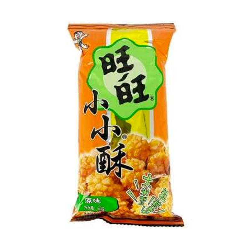 Want want Mini Fried Rice Light Spicy Flavor 60g | 旺旺 小小酥 轻辣味 60g