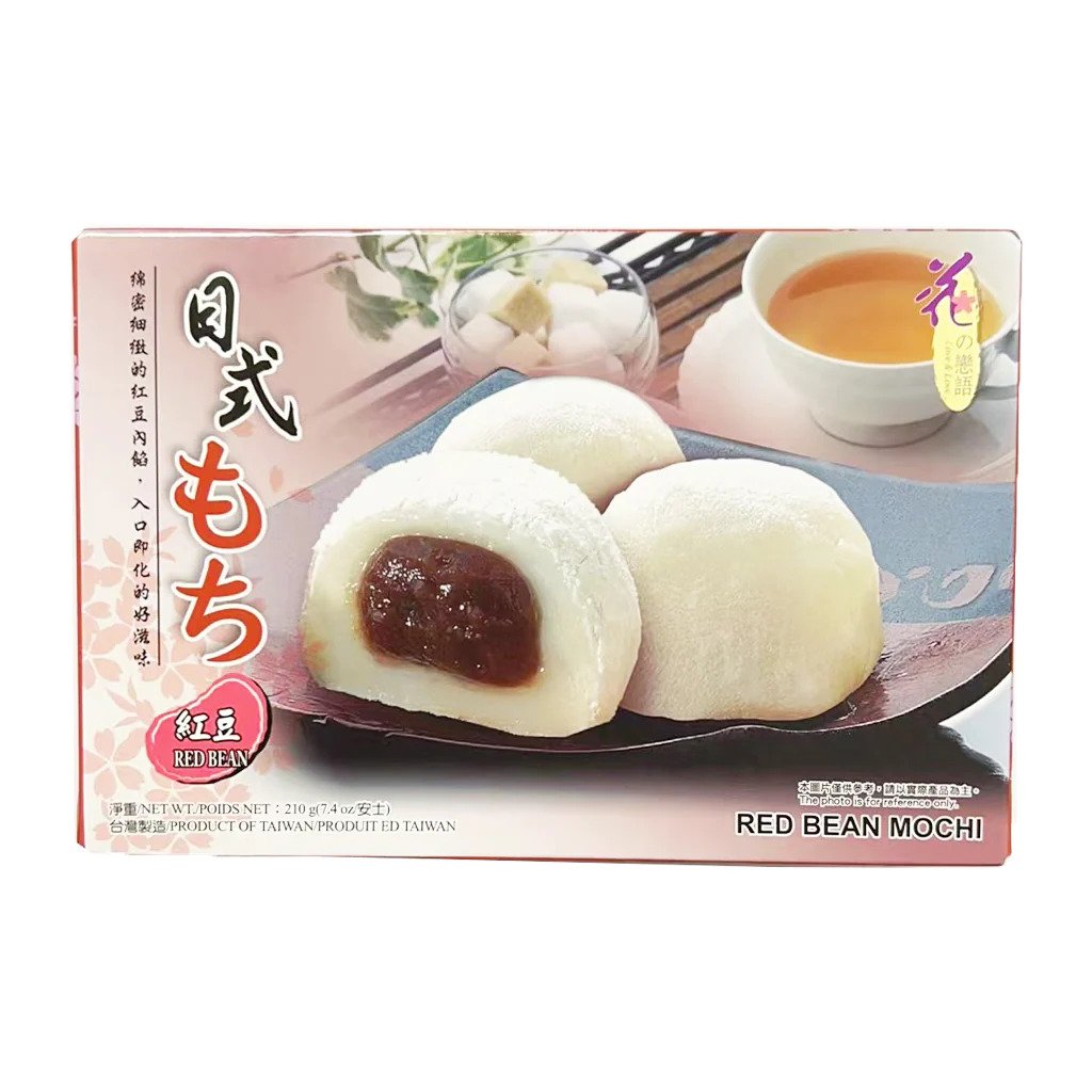 LL Japanese Style Mochi Red Bean Flavor 210g | 花之恋语 日式麻薯 红豆味 210g