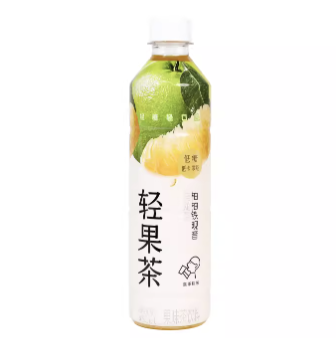 HEYTEA Fruit Tea Grapefruit Tieguanyin Oolong Flavor 450ml | 喜茶 轻果茶 柚柚铁观音乌龙茶 450ml