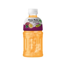 MOGU Passion Fruit Drink with Nata de Coco 320ml | MOGU 百香果饮料 320ml