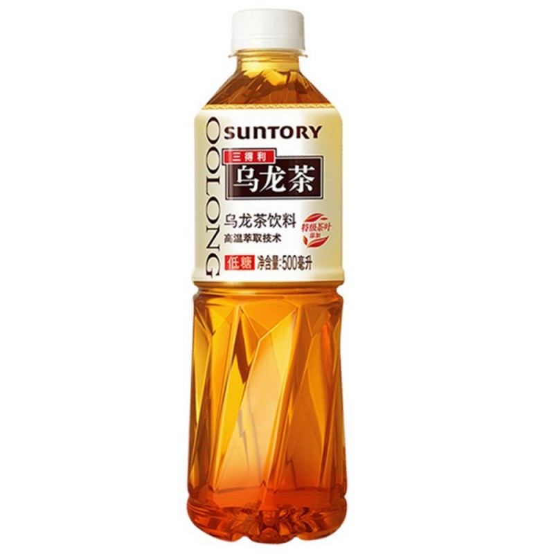 Suntory Oolong Tea Low Sugar 500ml | 三得利 乌龙茶 特级茶叶 低糖 500ml