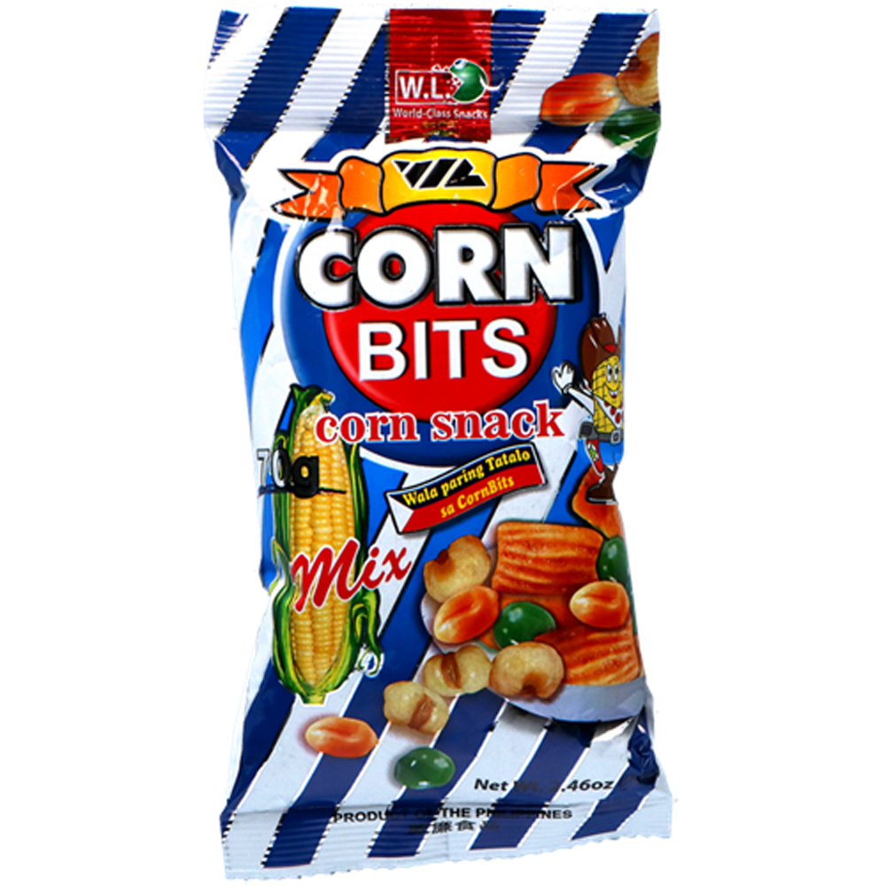 W.L. Corn Bits Mixes 70g | W.L 混合口味玉米爆米花 70g