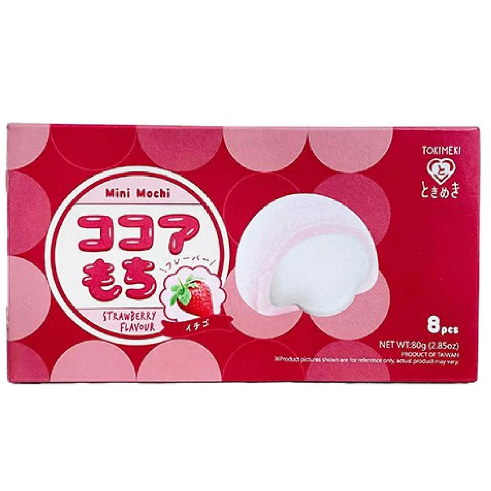 LL Mini Mochi Strawberry Flavor 80g | 花之恋语 巧心小大福 草莓味 80g