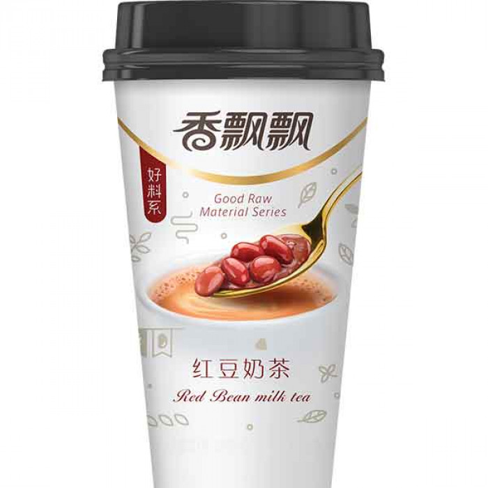 XPP Premium Milk Tea Red Bean 64g | 香飘飘 好料系 红豆奶茶 64g