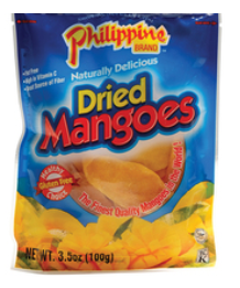 PHILIPPINES Brand Candy mango dried 100g | PHIL.BR 芒果干 100g