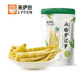 LYFEN Sansho flavored bamboo shoots 250g | 来伊份 山椒罗汉笋 250g