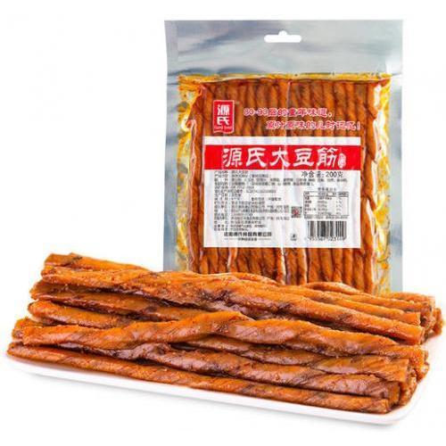 CN Genji Spicy Beancurd Curly Stripe 200g | 源氏 大豆筋 200g