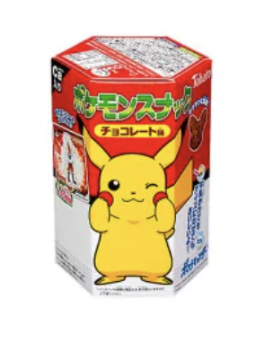 JP TOHATO Pokemon Snack Chocolate  23g | 日本 TOHATO 皮卡丘栗米星星饼干 巧克力味 23g