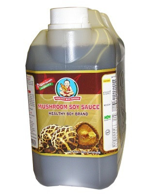 Healthy Boy Mushroom Soy Sauce 5L | 肥儿牌 泰国草菇酱油 5L