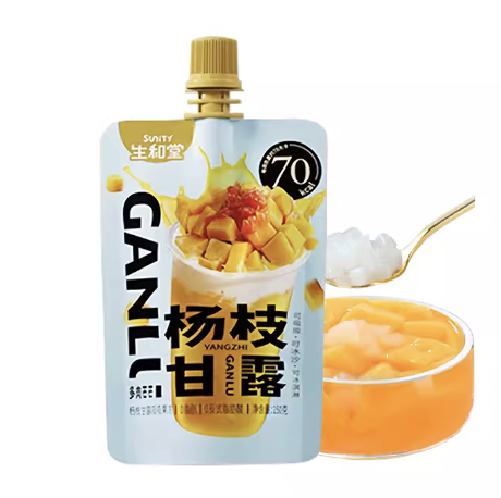 SHT Jelly Mango and Milk Flav. 150g | 生和堂 吸吸果冻 杨枝甘露芒果味 150g