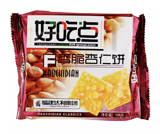 HCD Crispy Almond Cookies 108g | 好吃点 香脆杏仁饼 108g