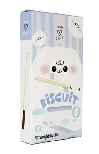 JP TOKIMEKI Biscuit Stick Yogurt Flav. 40g | TOKIMEKI 饼干棒 乳酸菌味 40g