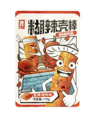 CN GENJI Spicy Beancurd Stick 120g | 源氏 糊辣壳棒 120g