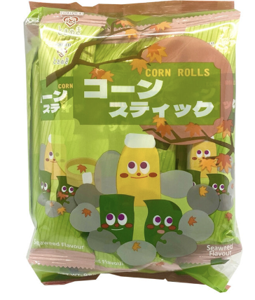 Tokimeki Corn Roll Seaweed Flav. 98g | Tokimeki 玉米能量棒 海苔味 98g