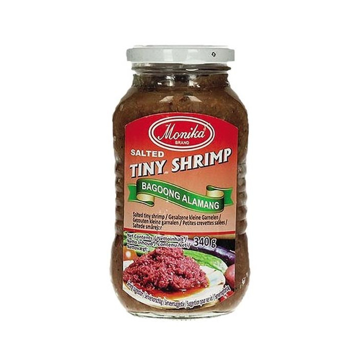 MONIKA Tiny Shrimp Bagoong Alamang 340g/JAR | Monika 咸虾酱 340g /罐