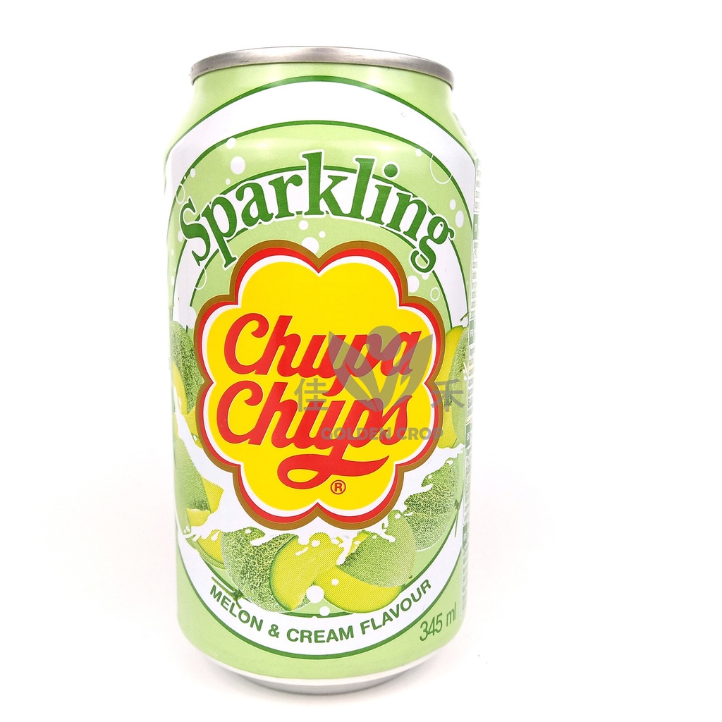 Chupa Chups Soda Melon & Cream 345 ml | Chupa Chups 瓜果味苏打 345ml