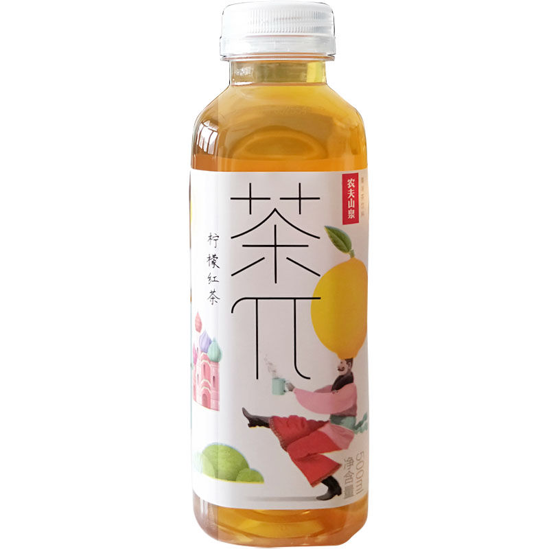 CN NFS Lemon Black Tea Drink 500ml | 农夫山泉 柠檬红茶 500ml