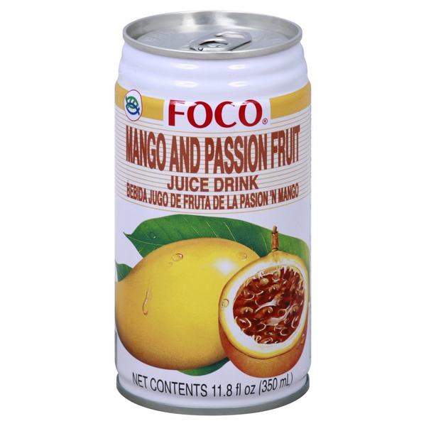 Foco, Mango passion fruit drink 350ml | Foco 芒果百香果饮料 350ml