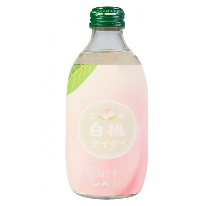 JP Tomomasu Peach Soda 300ML | 日本 友桝 桃子 苏打饮料 300ML