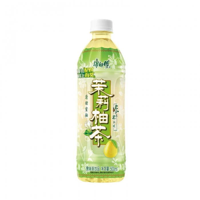 Mr.kon Jasmine Pomelo Tea 500ml | 康师傅 茉莉柚茶 500ml