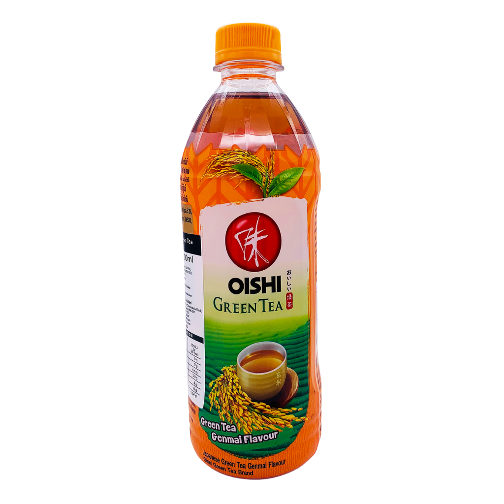 OISHI Genmai Green Tea 500ml | Oishi 大麦绿茶饮料 500ml