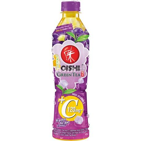 OISHI Green Tea Kyoho Grape 371ml | OISHI 葡萄味绿茶饮料 371ml