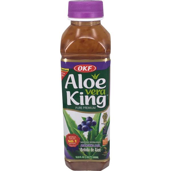 OKF Aloe Vera Drink Blueberry 500ml | OKF 蓝莓饮料 500ml