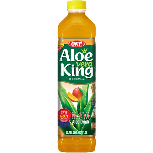 OKF Aloe Vera Drink Mango 1.5L | OKF 芒果饮料 1.5L