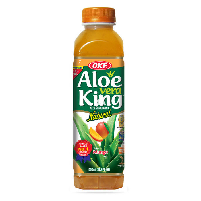 OKF Aloe Vera Drink Mango 500ml | OKF 芒果饮料 500ml