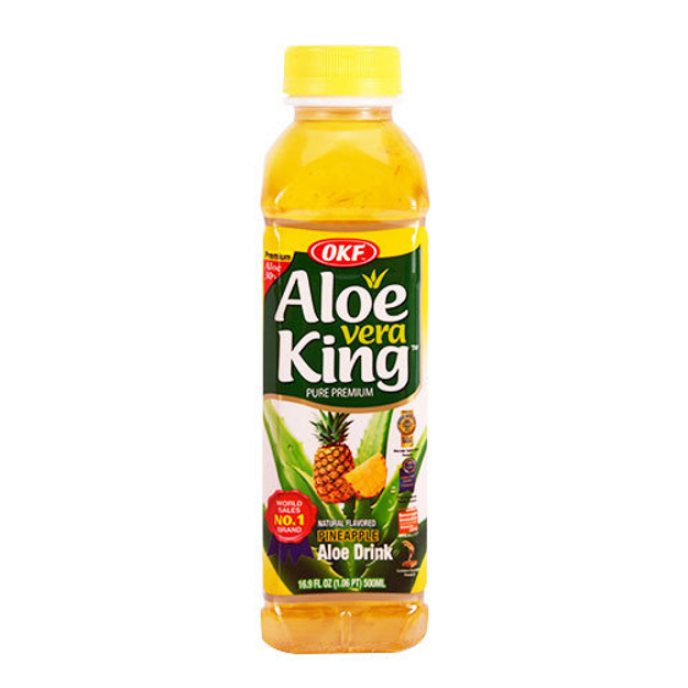 OKF Aloe Vera Drink Pineapple 500ml | OKF 菠萝饮料 500ml