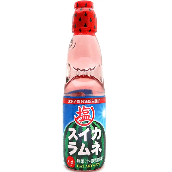 Ramune Water Melon drinks 200ml | 日本弹珠饮料(西瓜味)200ml