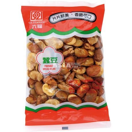  SIX FORTUNE Prepared Broad Bean 170g | SIX FORTUNE 熟蚕豆 170g