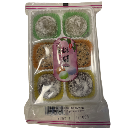 LF Japanese Style Mochi Assorted 210g | 花之恋语 日式麻薯 综合 210g