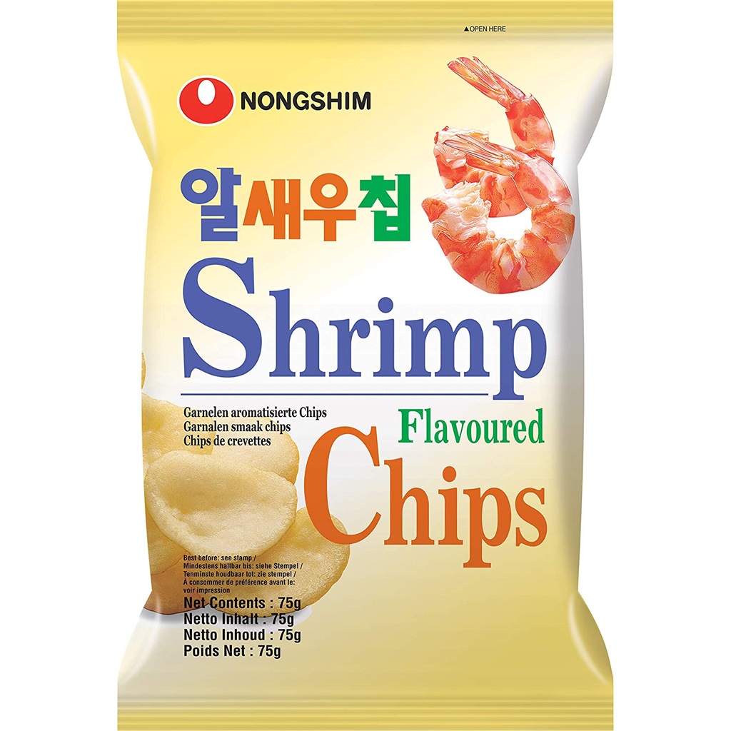 NongShim Shrimp Chips 75g | 农心 虾片 75g