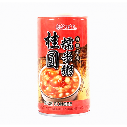 TW QQ Canned Longan Glutinous Rice Congee 370g | 亲亲 桂圆糯米粥 370g